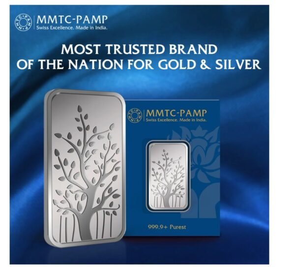10 gm Silver 999.9 Minted Bar Banyan Tree Certicard QR - Image 4