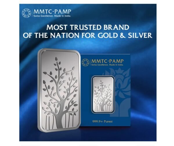 20 gm Silver 999.9 Minted Bar Banyan Tree Certicard QR - Image 2