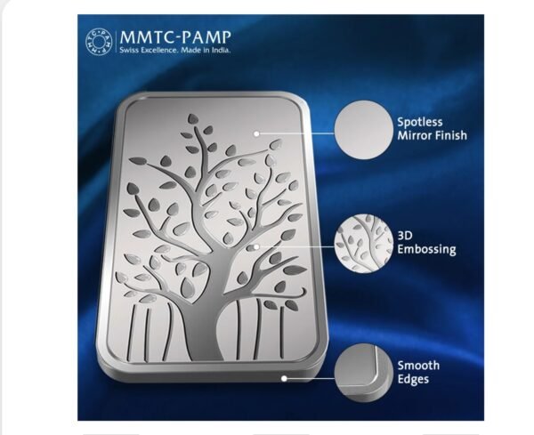 20 gm Silver 999.9 Minted Bar Banyan Tree Certicard QR - Image 5