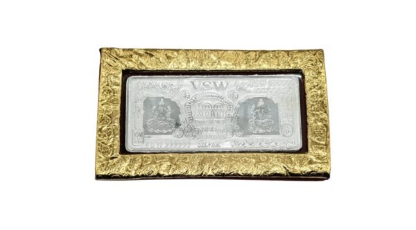 100 gm Silver 999 Minted Bar Ganesh Lakhsmi - Image 2